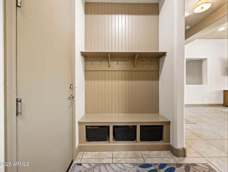 Entrance from Garage