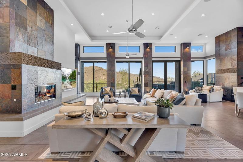 Floor to ceiling windows