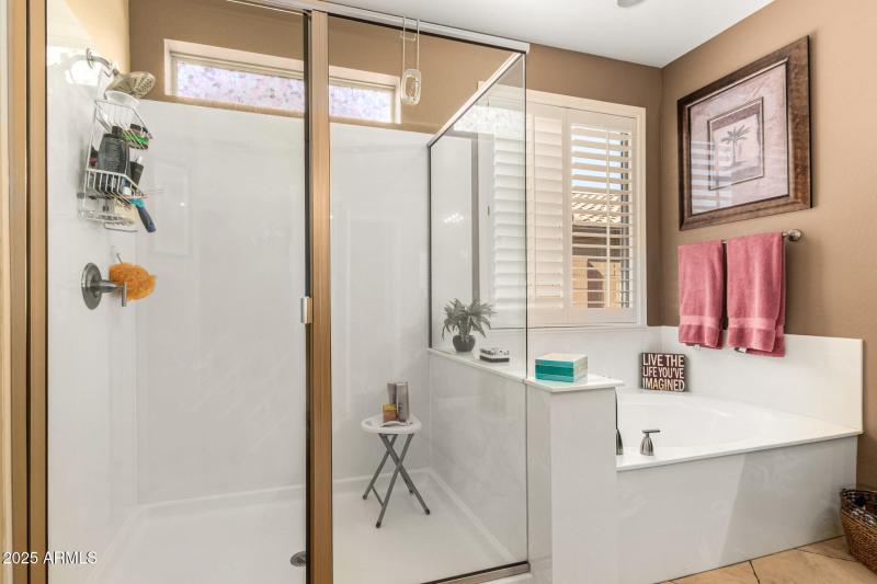 Primary Bathroom with soaker tub