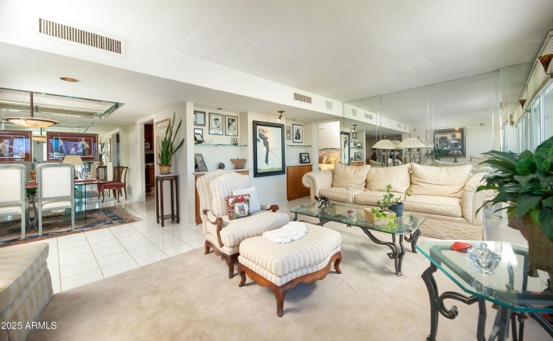 15 Living Room with Dining room NW view