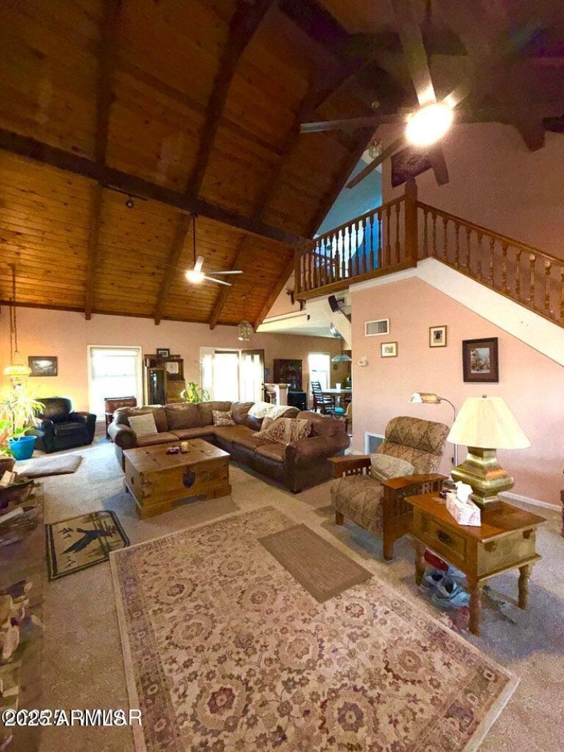 Great room view up stairs