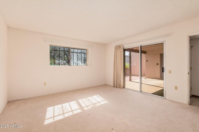 Primary Bedroom w/ Sliding Door