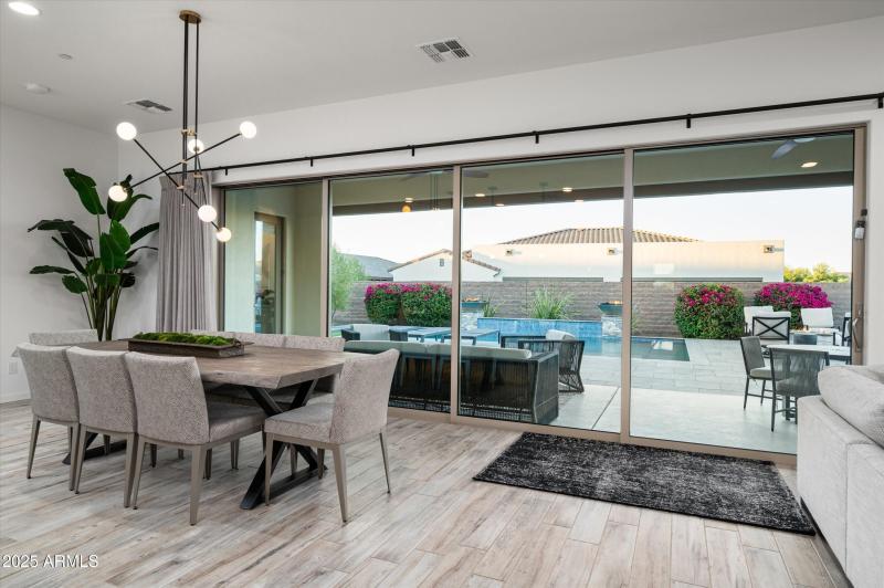 Upgraded Glass Sliding Doors