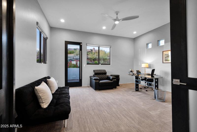 Retreat to the Office with Private Patio