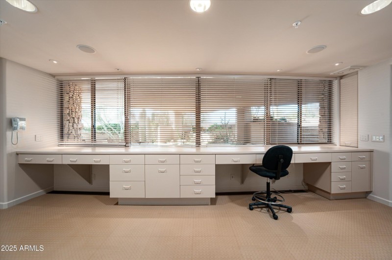 Workshop in 2 car garage