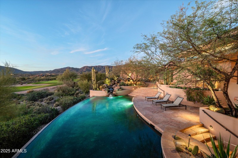 Patio space for sunning