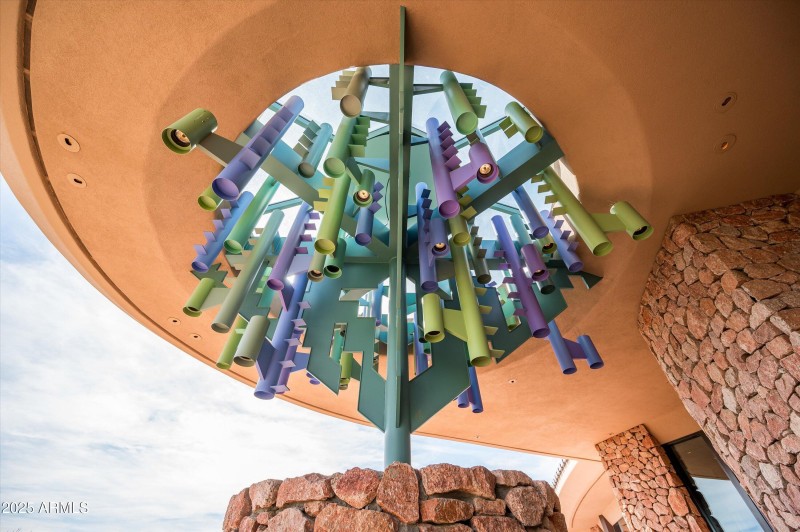 Entrance sculpture