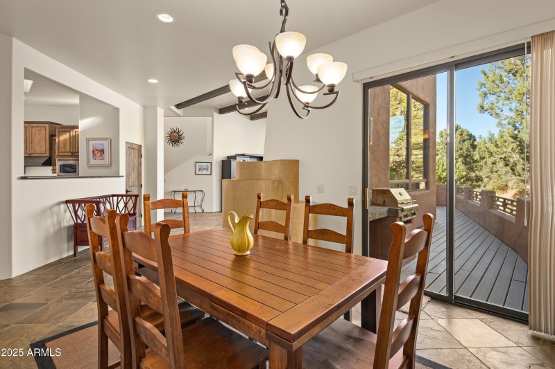 FORMAL DINING WITH OUTDOOR BBQ