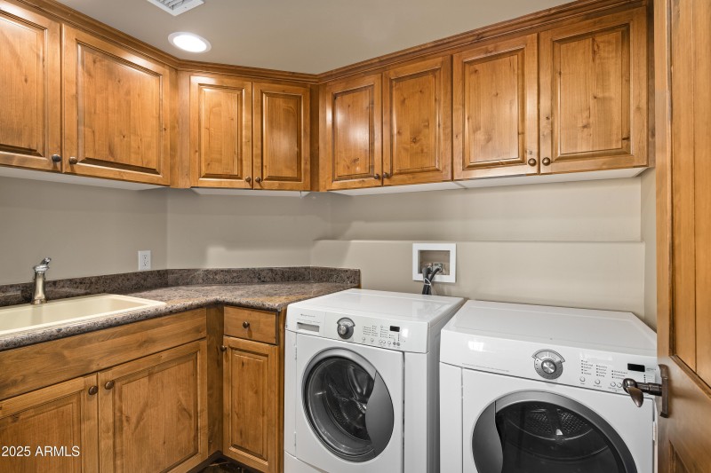 LAUNDRY ROOM WITH WASHER & DRYER