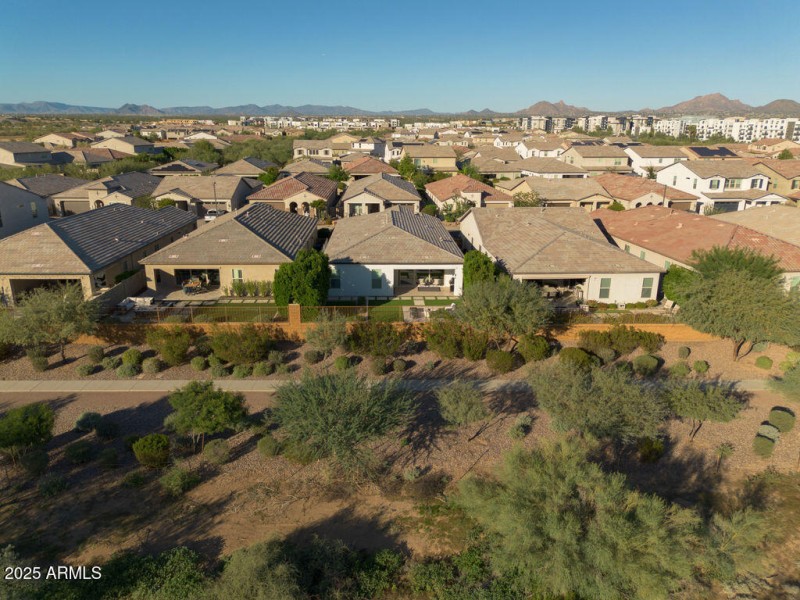 Aerial view from South