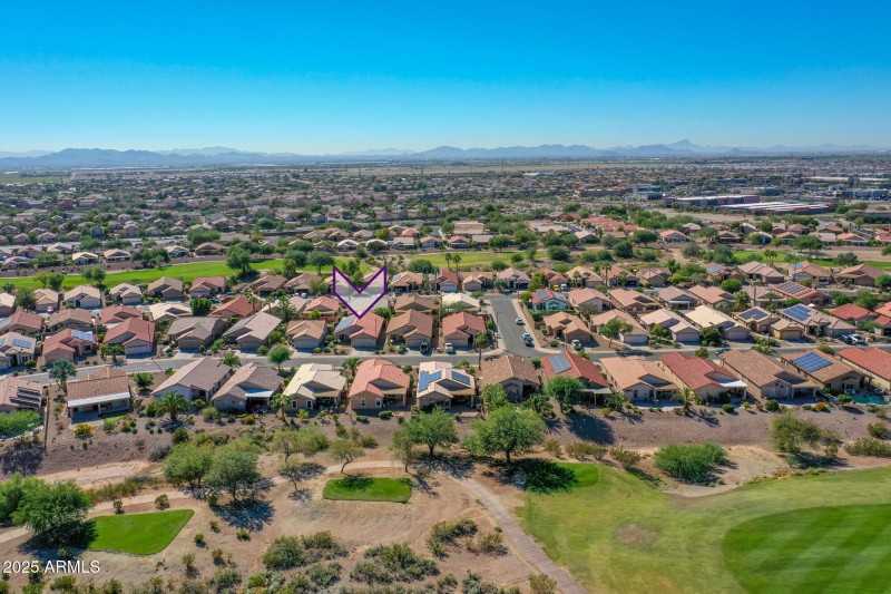 Aerial Sundance Neighborhood Overview