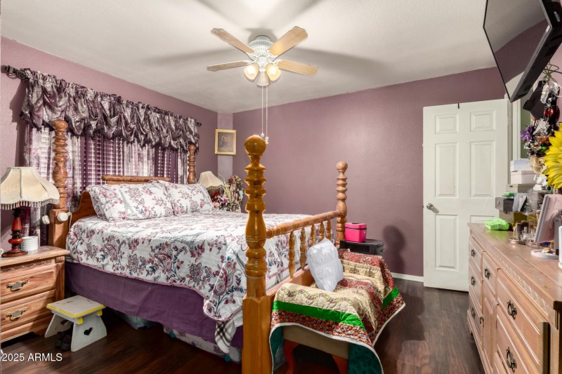 Primary Bedroom Storage Space