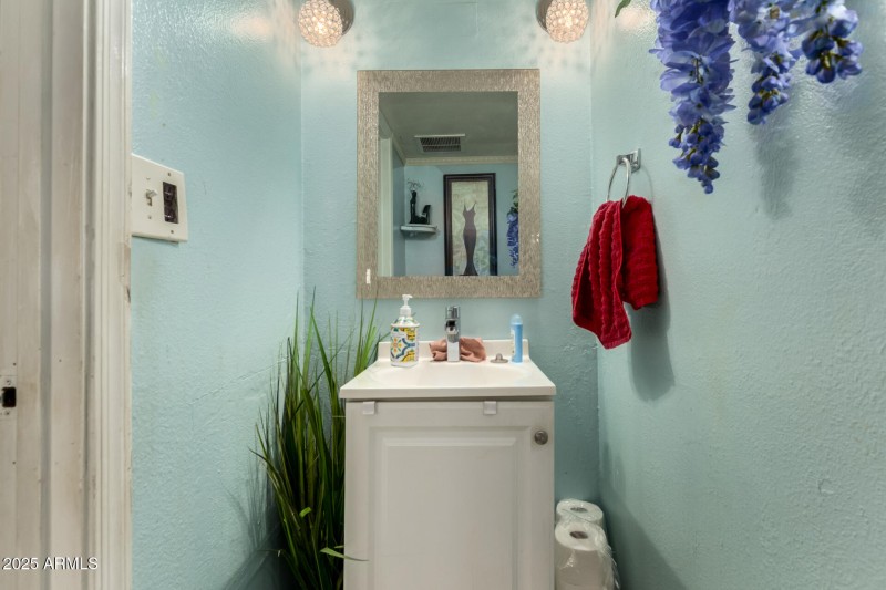 Convenient Powder Room