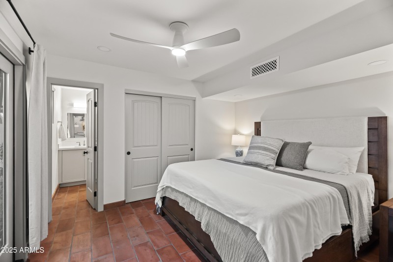 Guest House Bedroom + Ensuite Bath