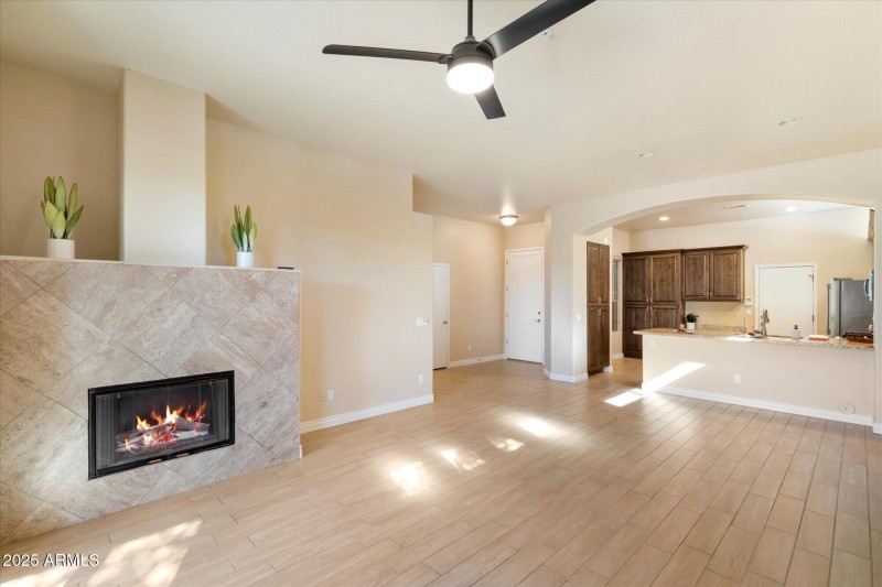 Great Room & Fireplace