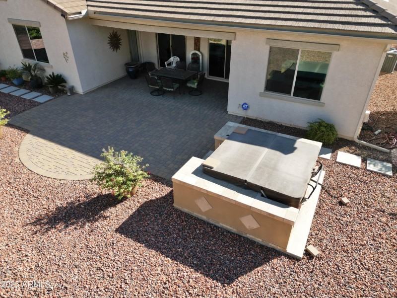 Raised Spa and Surrounds