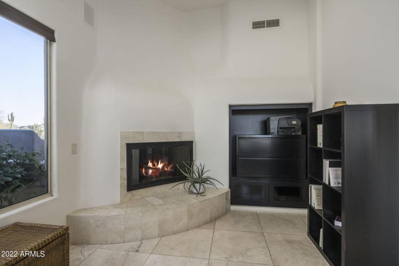 Office Fireplace