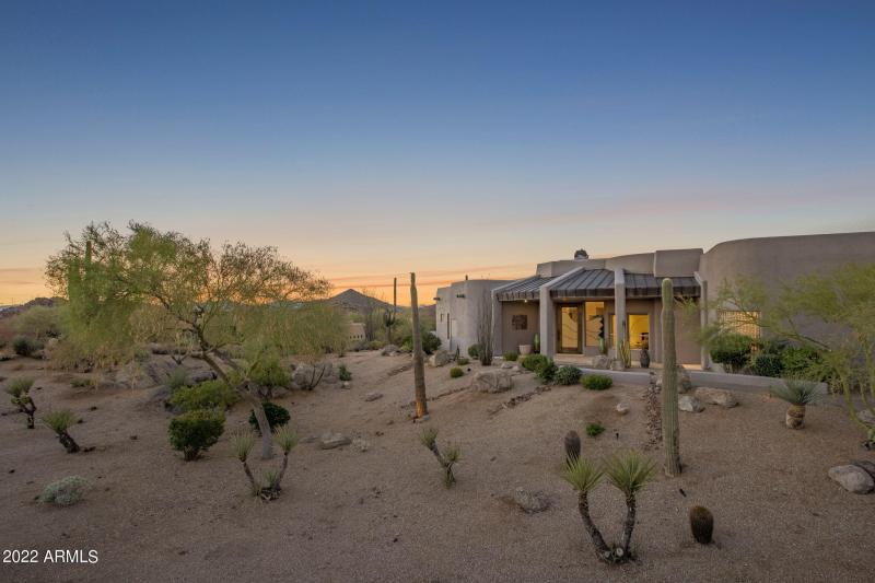Front Exterior with Desert Landscaping