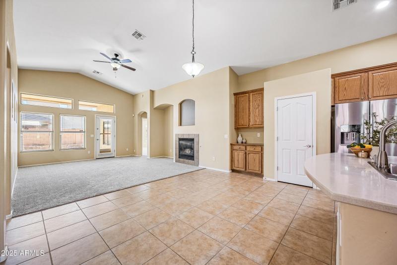 FAMILY ROOM OFF KITCHEN