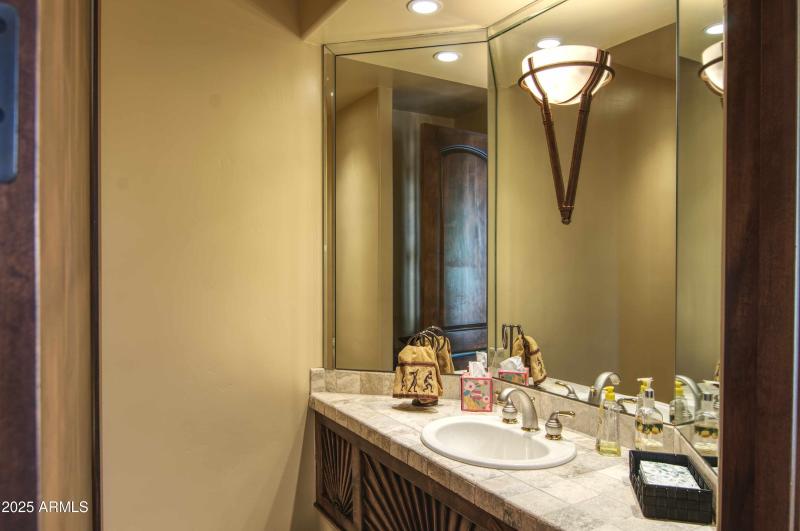 Spacious Convenient Powder Room