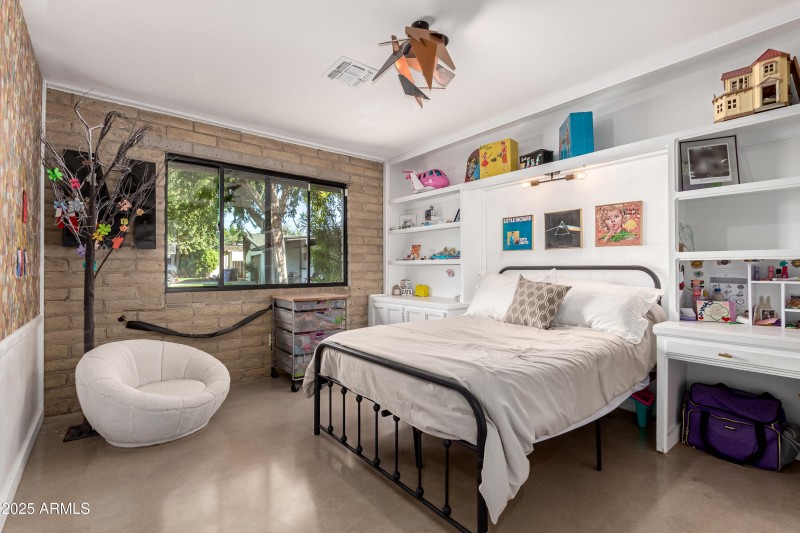 North facing window bedroom 2