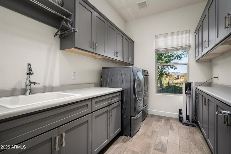 Laundry Room with Sink