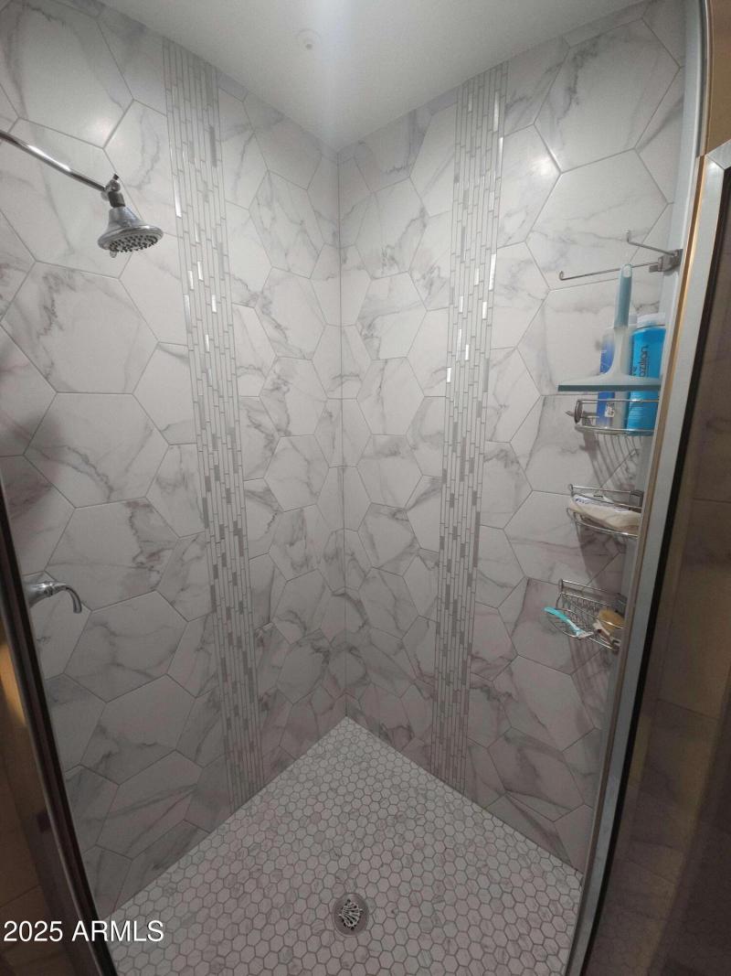 Guest Bath Updated Shower