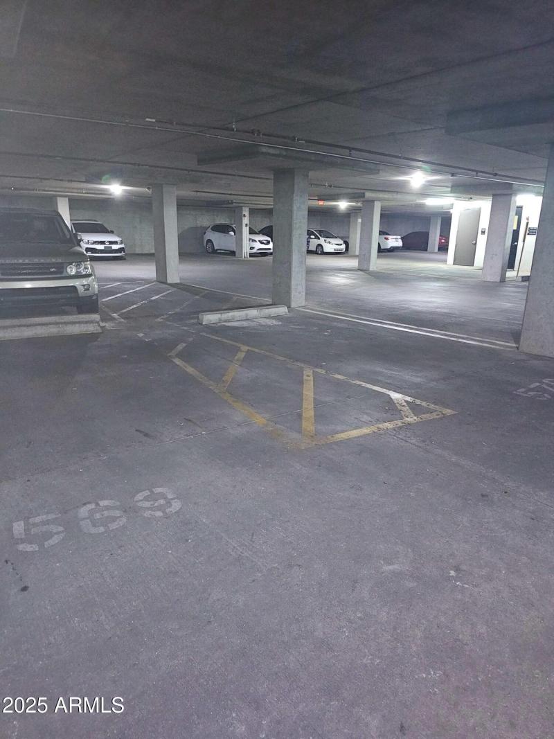 Garage Spaces Close to Elevator