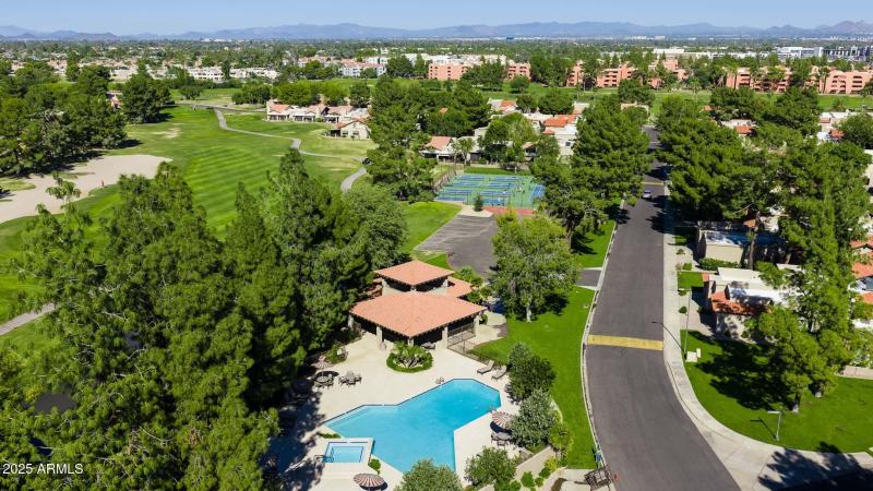 Community Pool and Parking