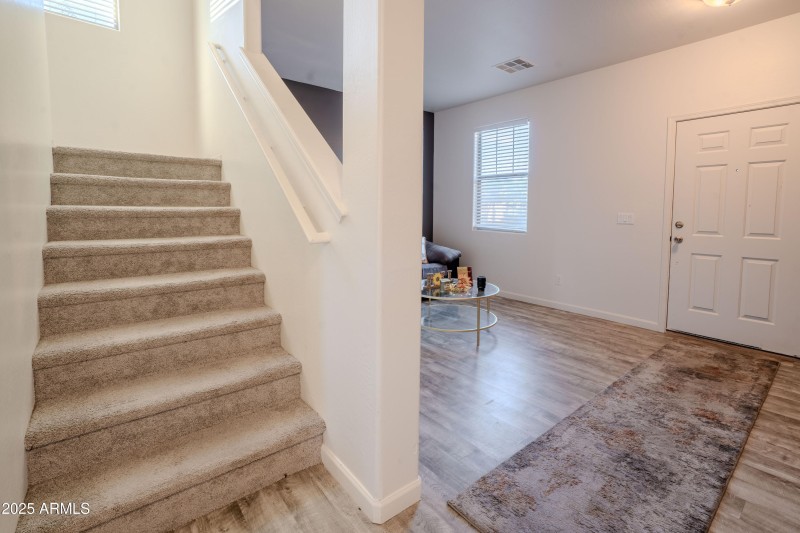 Stairs & Formal Living Room