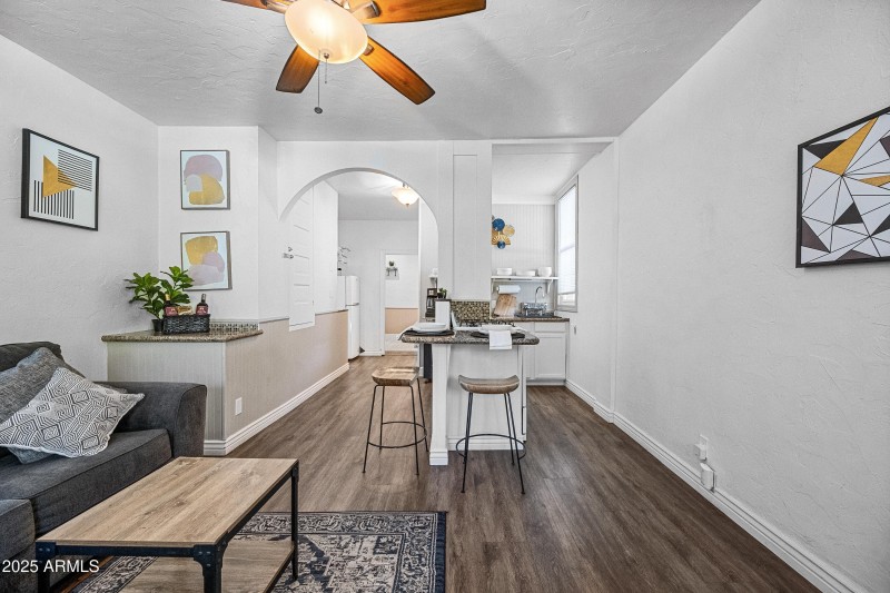 Living Room to Kitchen