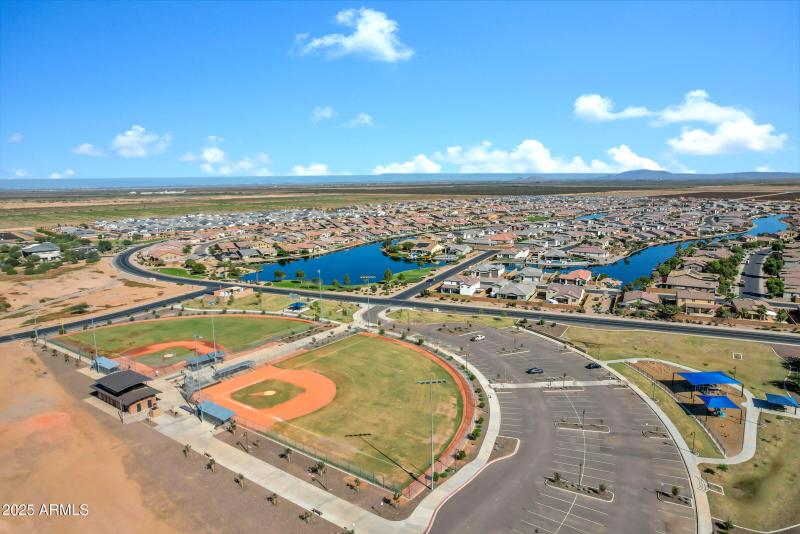 Baseball Fields by house