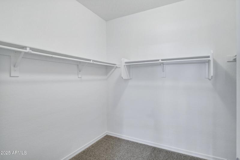 Large Walk in Primary Closet