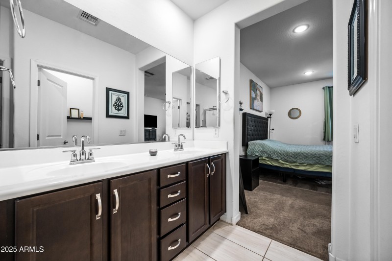 Primary Bathroom to Primary Bedroom