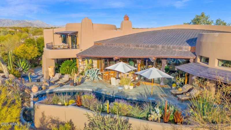 Aerial Back of house