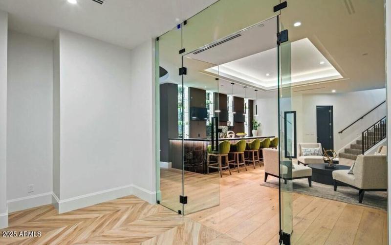 Lower Level Wine Room