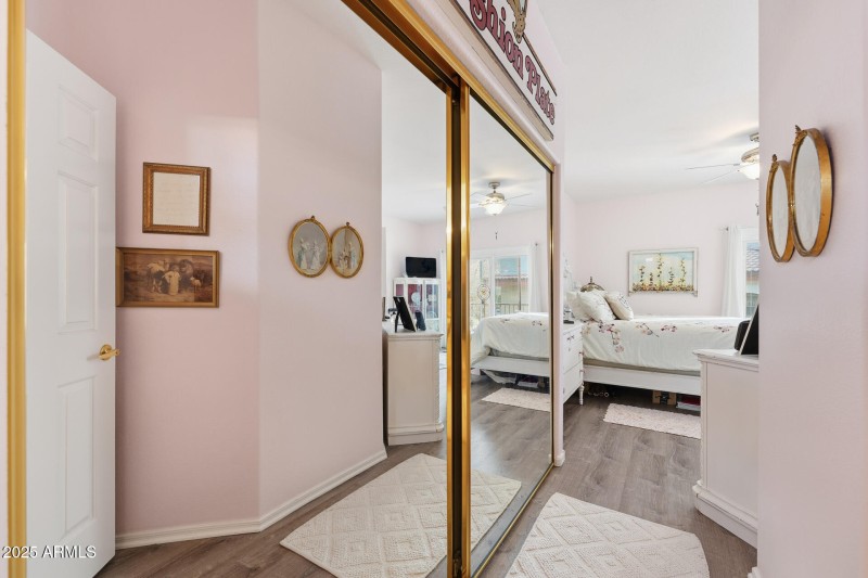 Primary bedroom closet