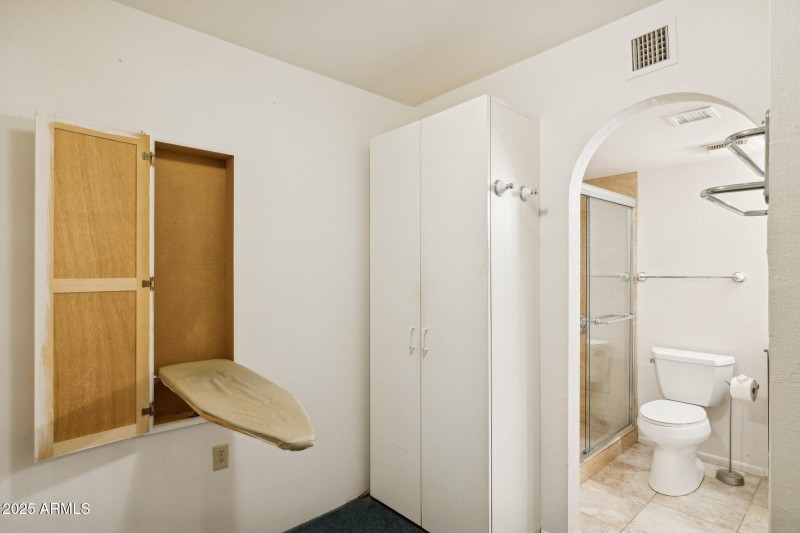 Iron Board in Closet