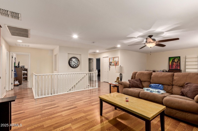 Upstairs family room