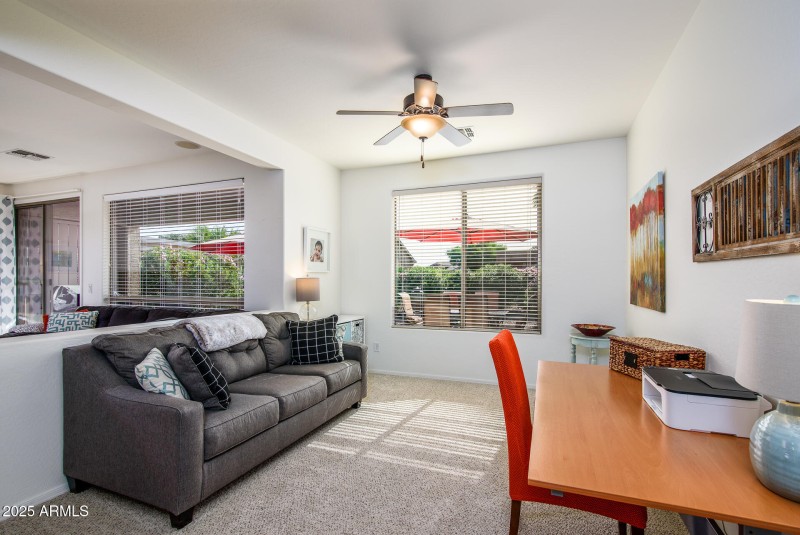 Flex room off living area