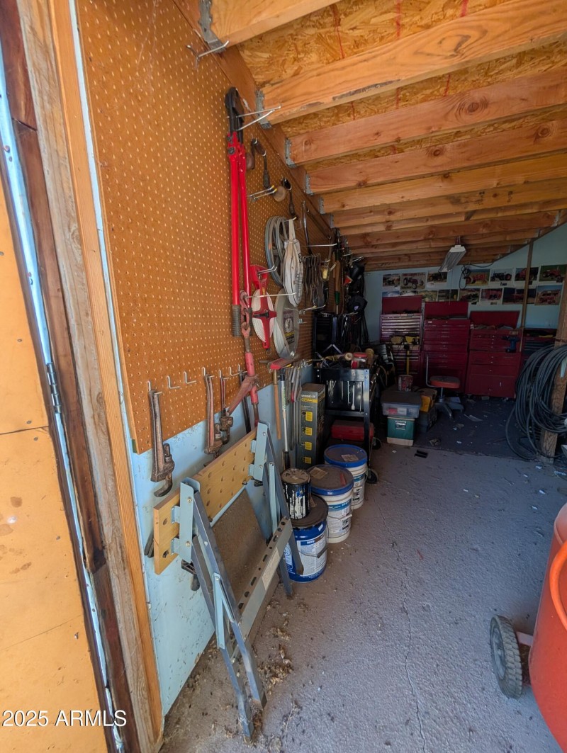 workshop area-storage rooms