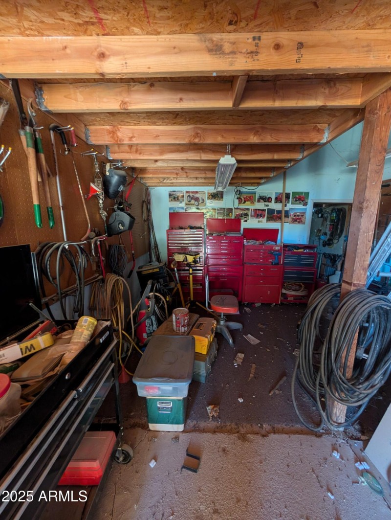 workshop area-storage rooms