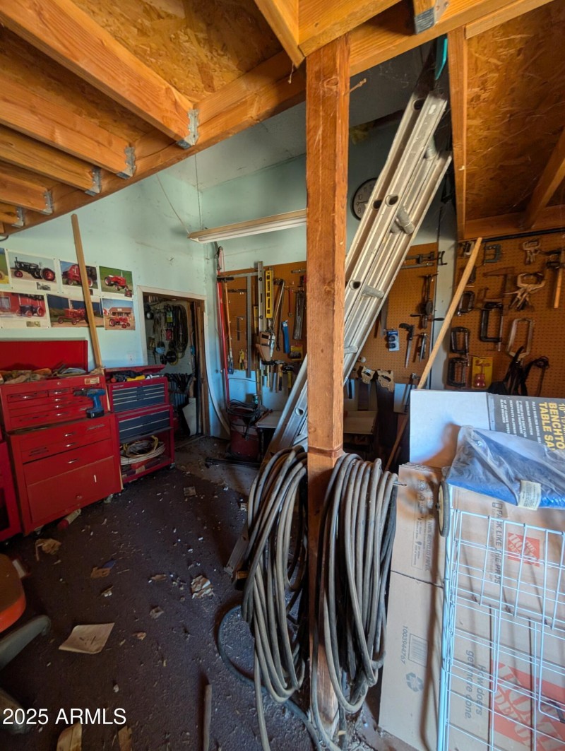 workshop area-storage rooms