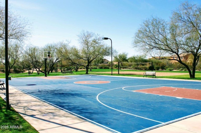 Sonoran Foothills Basketball Court