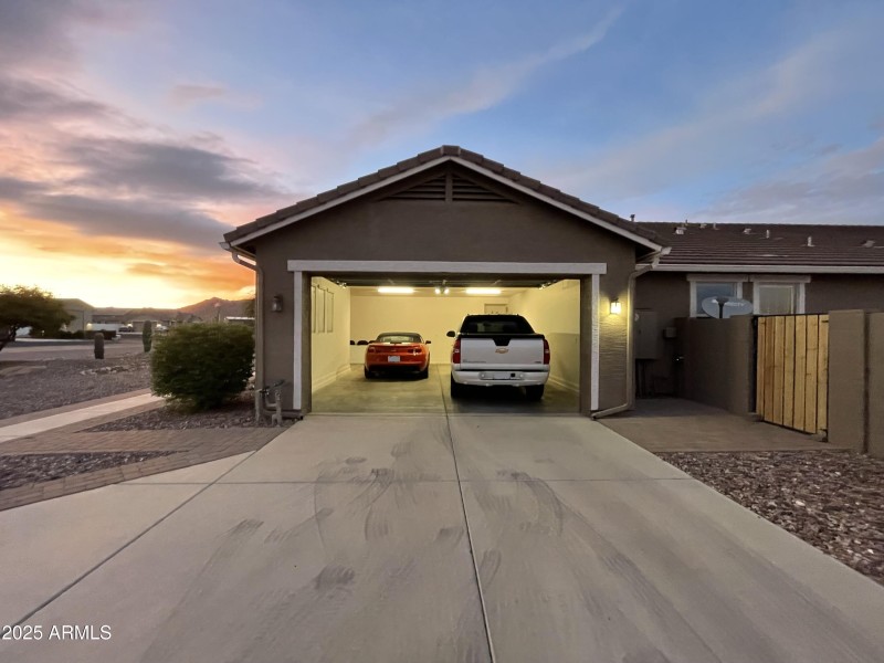 Attached 30 ft 2-Car Garage