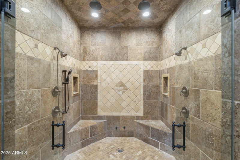 Primary steam shower