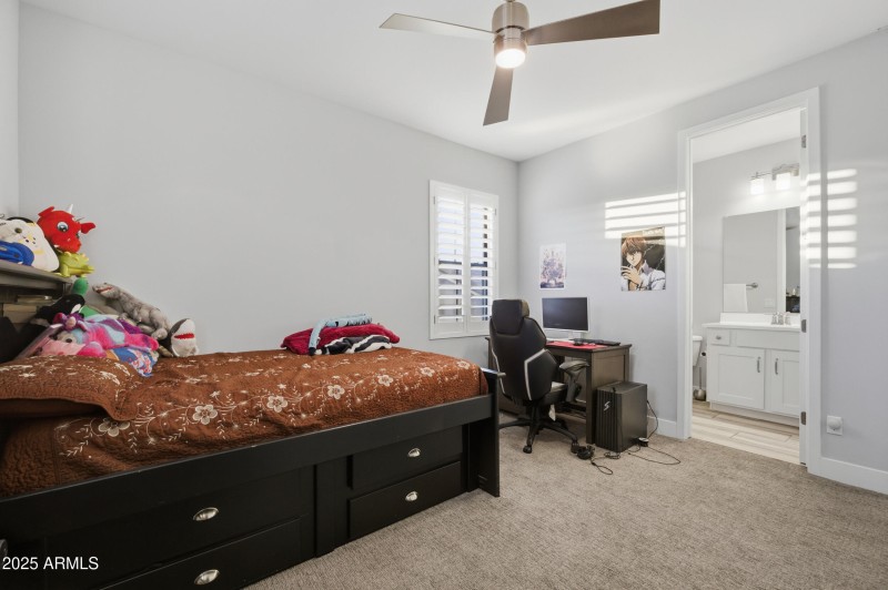 Bedroom 3 towards Bath