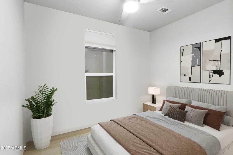 second bedroom (virtually staged)