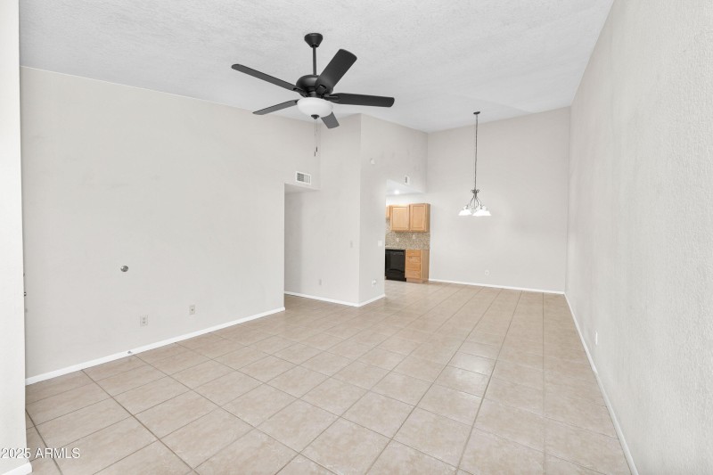 Living room- eat in kitchen