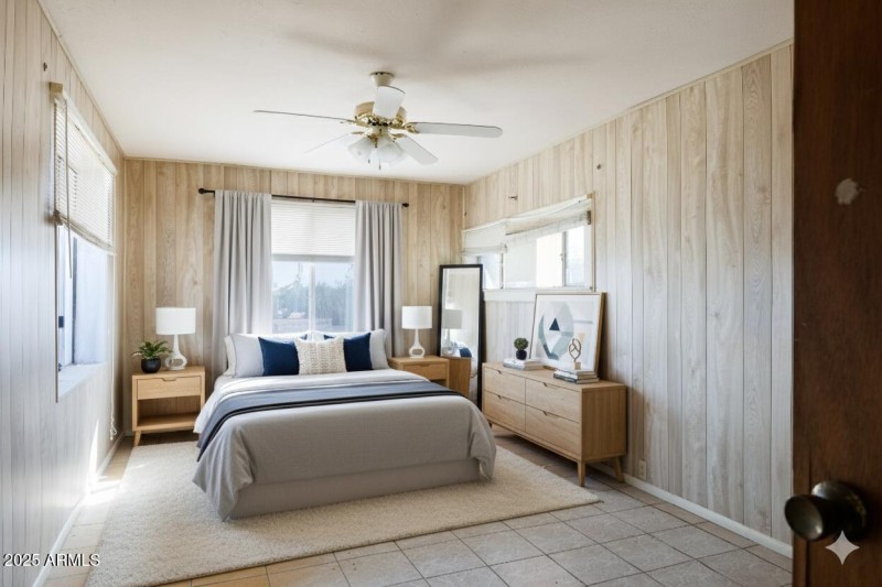 Virtually Staged Bedroom 3